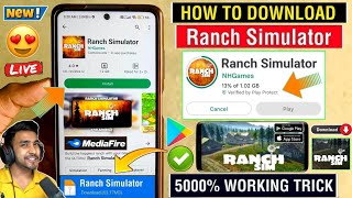 RANCH SIMULATOR ANDROID 2024 | HOW TO DOWNLOAD RANCH SIMULATOR IN ANDROID PLAYSTORE |RANCH SIMULATOR