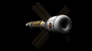 Nuclear thermal rocket flyby