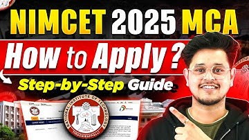 💥NIMCET 2025: How to Apply?✅NIMCET MCA Step-by-Step Application Process🤩#mca #nimcet2025 #applynow