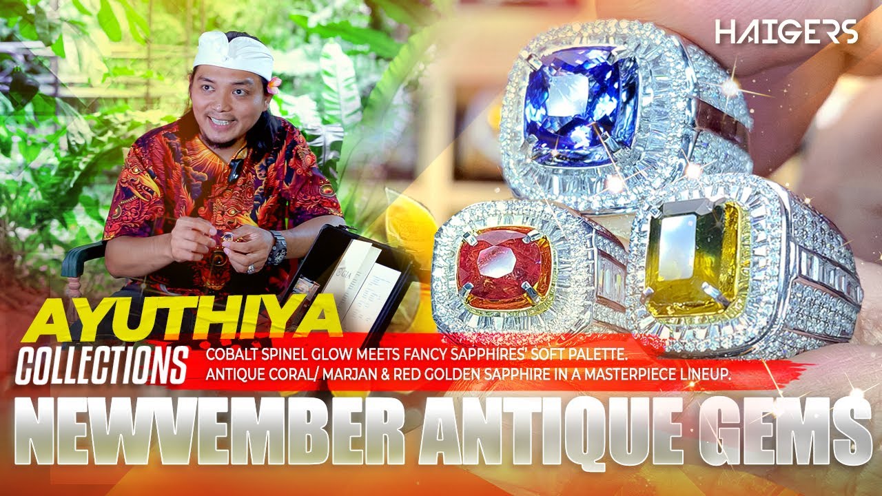 HAIGERS & AYUTHIYA ✨ Koleksi Unik & Artistik Dari Newvember Yang Eksotis💎