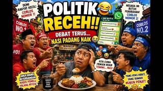POLITIK RECEH 😂 | Lagu Koplo Lucu Viral Tentang Pemilu, Grup WA & Debat Receh! 🇮🇩