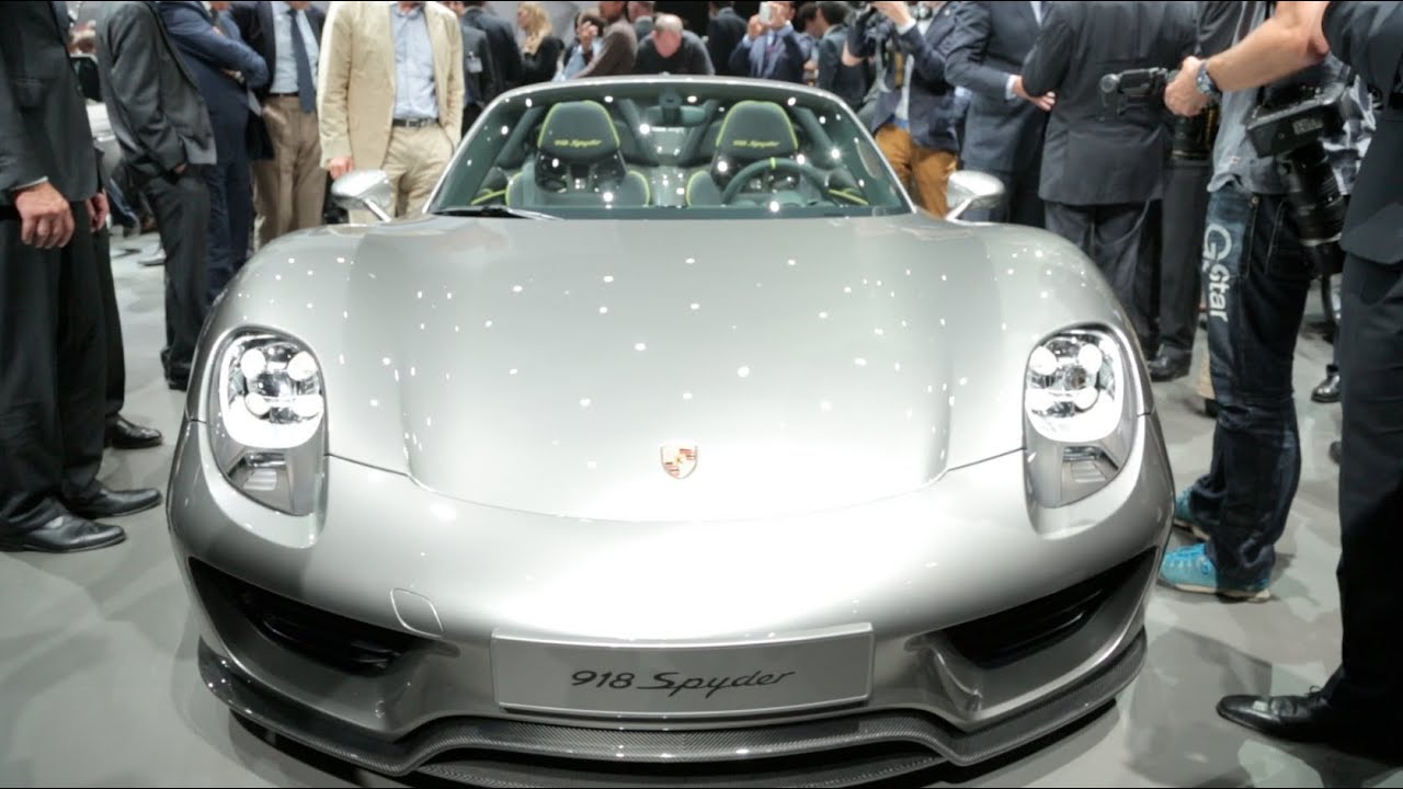 2014 Porsche 918 Spyder First Look - 2013 Frankfurt Motor Show