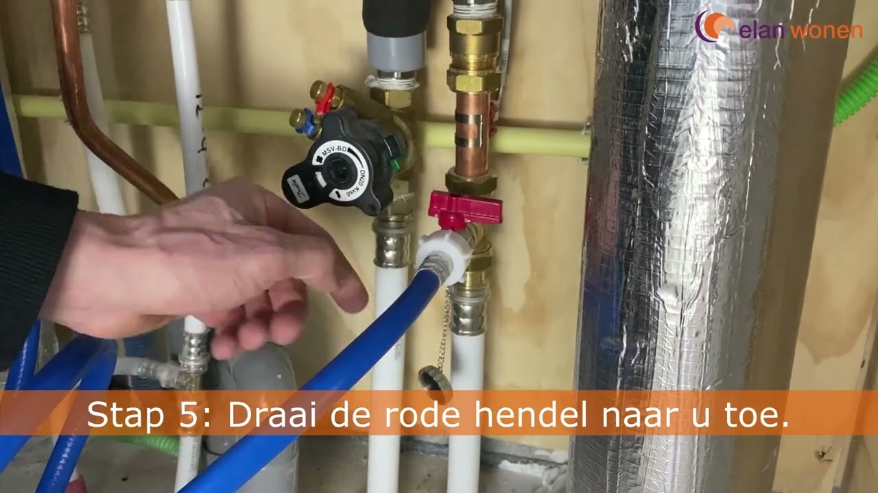 Vloerverwarming bijvullen