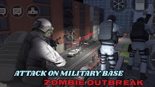 ZOMBIE OUTBREAK - Attack on Military Base ( FULL MOVIE ) Zombie Combat Simulator !! screenshot 5