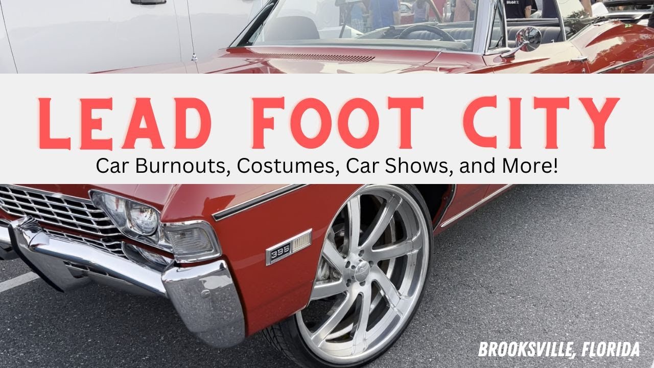 Car Burnouts, Carnival and Car Shows Lead Foot City in Brooksville, Florida YouTube