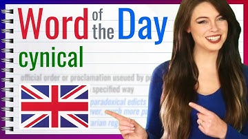 Word of the Day: CYNICAL
