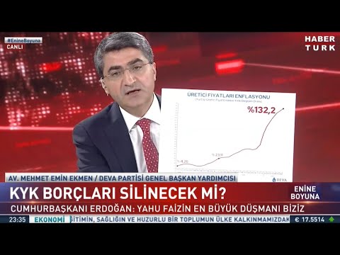 MEHMET EMİN EKMEN "ÜLKEMİZİN 4'TE 1'İ ELEKTRİK FATURASINI ÖDEYEMİYOR!" | HABERTÜRK