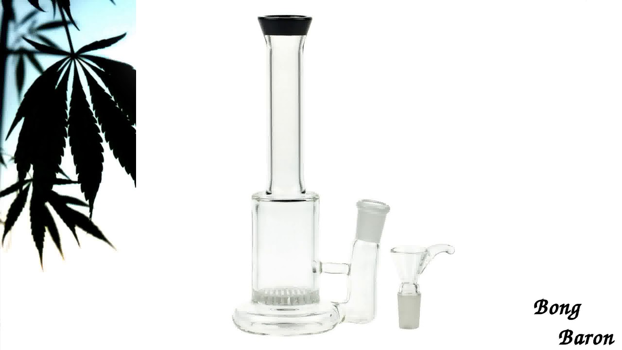 Glass Bubbler with HoneyComb Disc Perc | 14.5