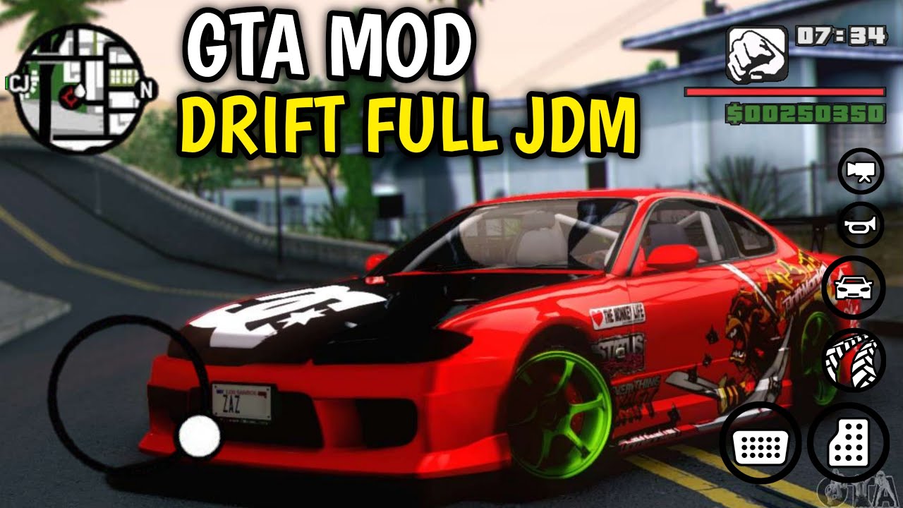 NOVO GTA MOD DRIFT PARA ANDROID 2024!! MAIS DE 50