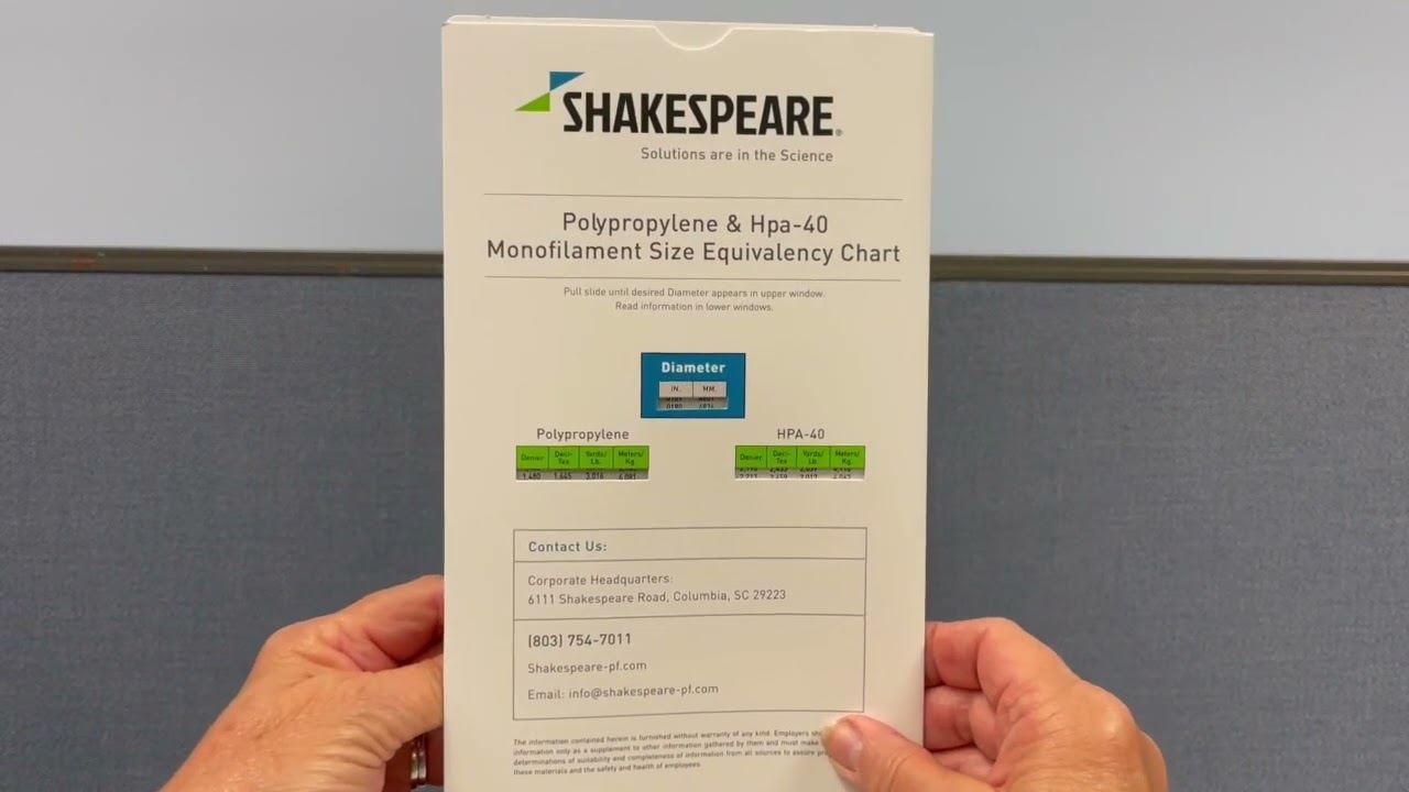 Shakespeare Solutions in Science Double Pocket Slide Chart by American Slide Chart | Perrygraf