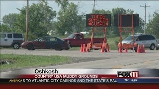 Wet grounds causing problems for Country USA