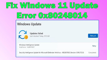 Windows 11 Update Error 0x80248014 – Step-by-Step Fix!
