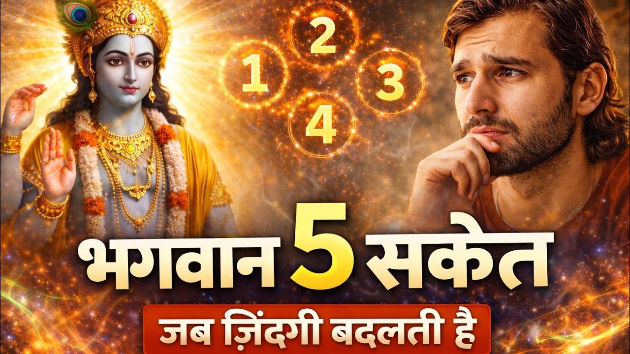 जब भगवान आपकी ज़िंदगी बदलना चाहते हैं, तो ये 5 संकेत देते हैं!