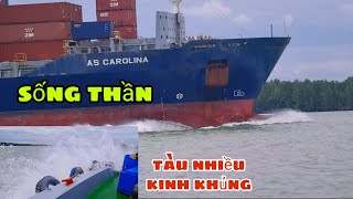 Sà Lan Vào Sông Lòng Tàu "Tp Hồ Chí Minh"-Gặp Bảy Anh Tàu Tây Siêu To - Xuôi Ngược Sông Thiềng Liềng