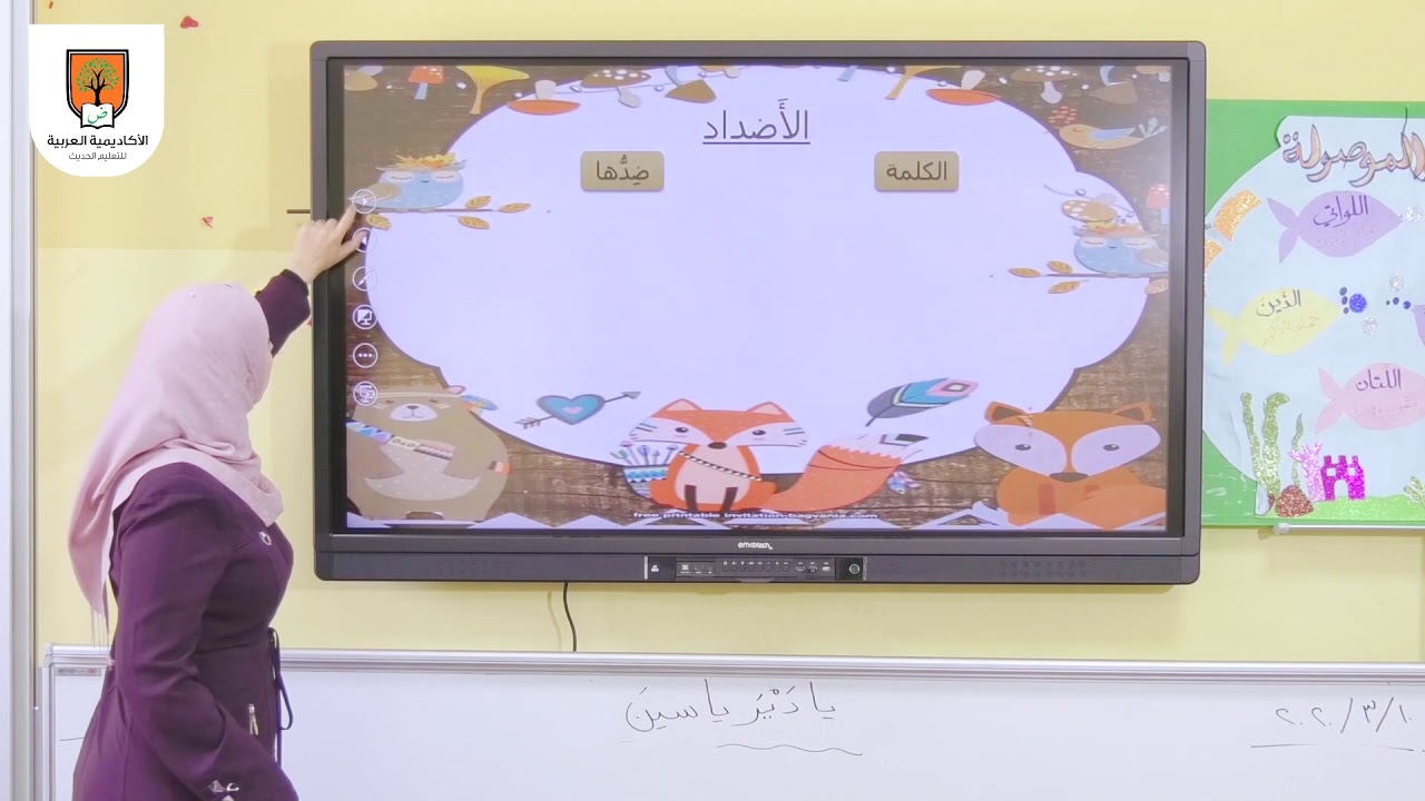 الغراب والثعلب الصف الثالث