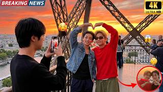 🔥1 Minute Ago! Kim Taehyung & Jungkook Enjoy Paris Sunset Before Stade de France Comeback! screenshot 4