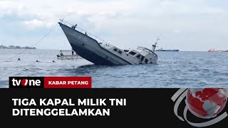 TNI AL Tenggelamkan 3 Kapal Patroli di Perairan Banyuwangi  | Kabar Petang tvOne