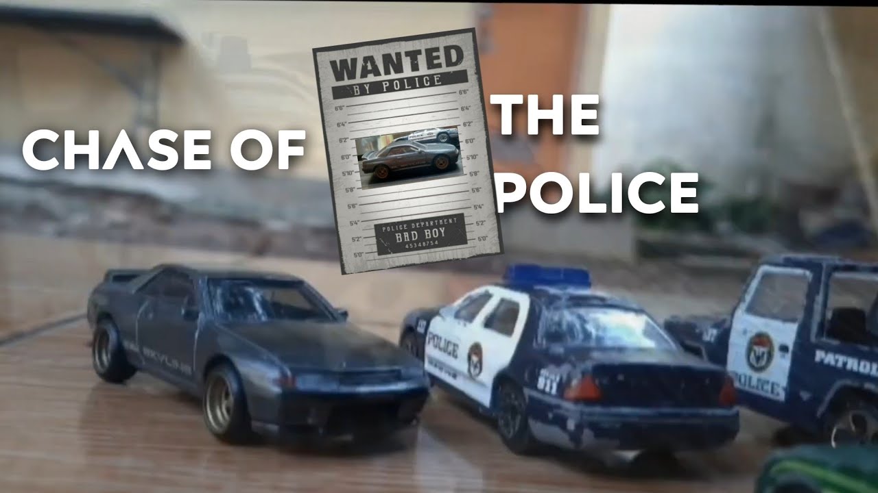 R32 vs THE POLICE (police chase stop motion) - YouTube