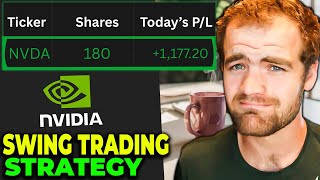 How I Made $1,177.20 Swing Trading NVIDIA (Easy Strategy!) 2025