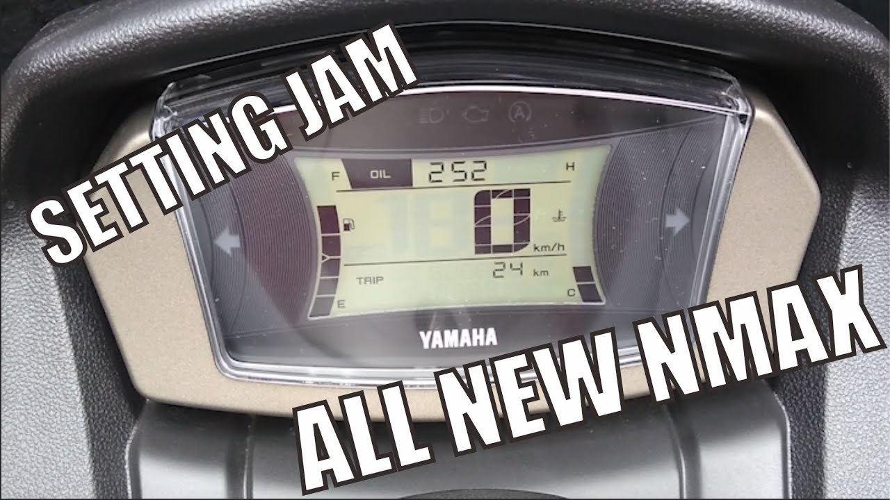 Bedah Fitur dan Cara Setting Jam Yamaha All New Nmax