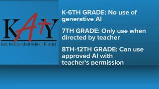 Katy ISD limits student use of artificial intelligence in classrooms
