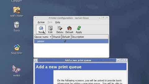 Linux Basic Phần 1 - Bài 4 Cài đặt máy in,moderm,card mạng 1