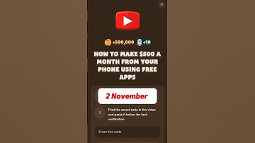 HOW TO MAKE $500 A MONTH FROM YOUR PHONE USING FREE APPS #memefi #code