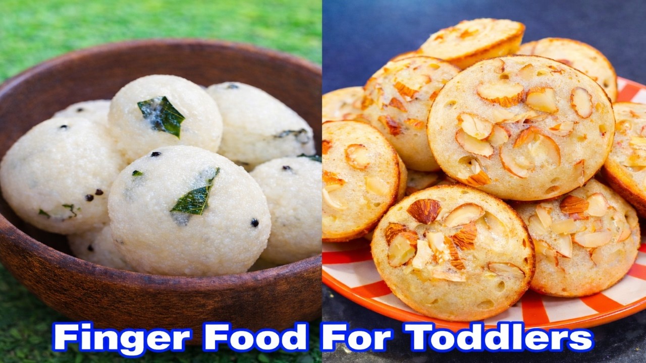 Закуски, которые можно есть руками | Вечерний перекус для малышей и детей | Быстро и просто | Здо...