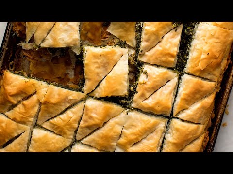 How to Make Spanakopita (Greek Spinach Pie)—American Style | Rachael Ray Show