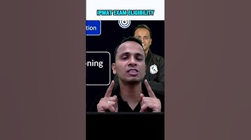 IPMAT EXAM ELIGIBILITY‼️#ipmat #iimjourney #ipmatstrategy #iimaspirants #ipmatquant #ipmatquant #yt