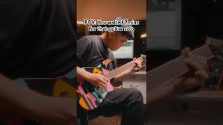 “Learning to Live” Dream Theater Guitar Solo 🎸 Ibanez JPM100 P2 #dreamtheater #guitarsolo