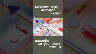 How to create Microsoft Style Animation – Beginners Friendly Tutorial
