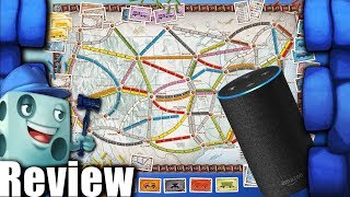 Amazon Alexa Teaches Ticket to Ride Review - with Tom Vasel screenshot 2