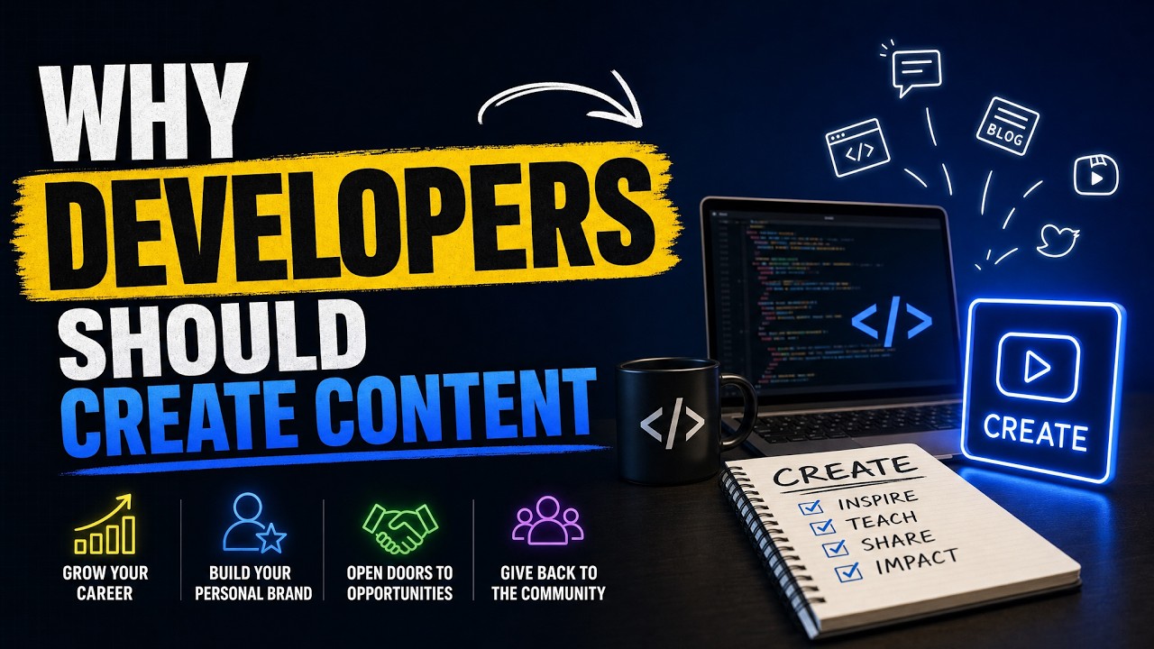 Why Every Developer Should Be Creating Content in 2026 - YouTube
