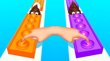 Pop Run Game! Satisfying and Relaxing ASMR Slicing Video