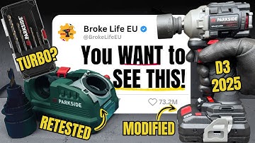 I Modified a Parkside Impact Driver… and Tested Their Drill Bits Against Bosch