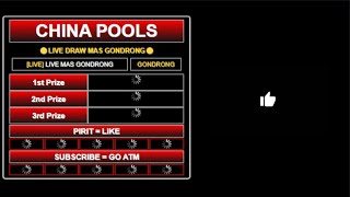 LIVE DRAW CHINA | LIVE CHINA POOLS | LIVE DRAW CHINA POOLS HARI INI | LIVE CHINA | LIVE MAS GONDRONG