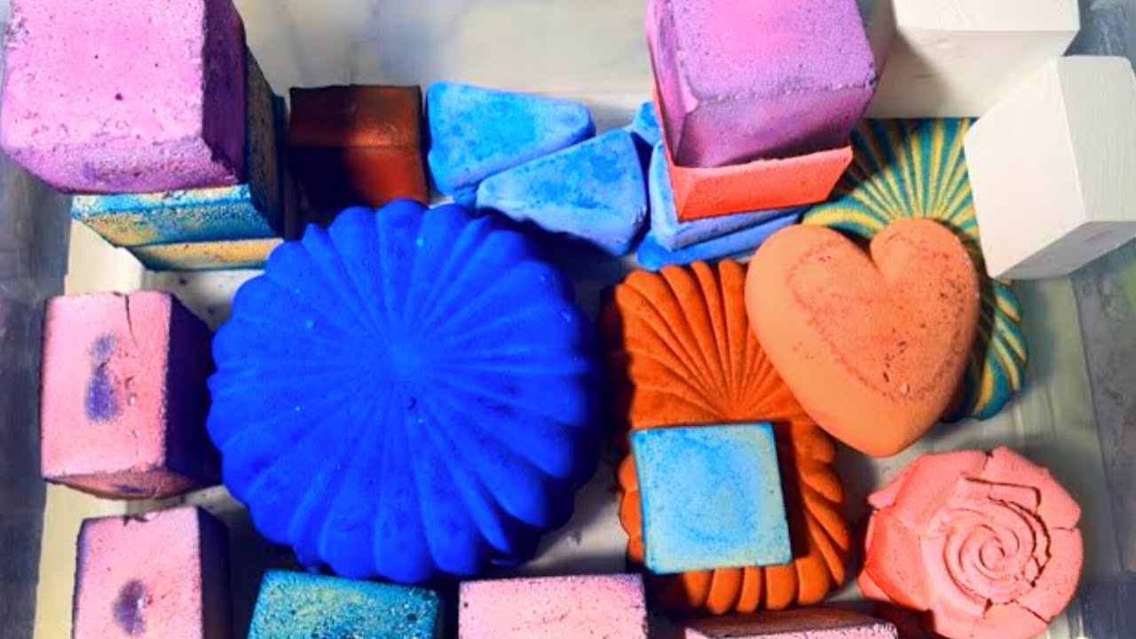 Crispy Soft Powdery Reform Compilation | Gym Chalk Crush Asmr | @J ...