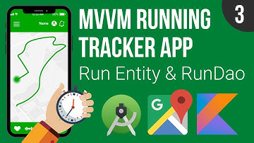 Run Entity & RunDao - MVVM Running Tracker App (WITH DAGGER-HILT!) - Part 3