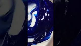 Mixing up Pantone 2382c Colombia Blue waterbase ink is #oddlysatisfying #shorts #screenprinting