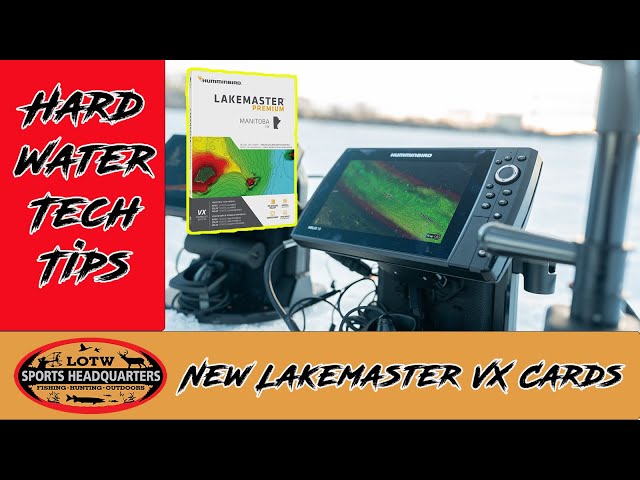 The New Lake Master VX Map Cards 