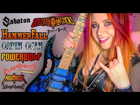 10 POWER METAL Riffs To Summon A DRAGON! 🐉