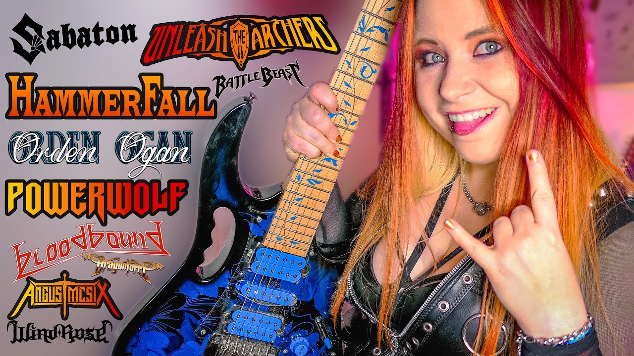 10 риффов в стиле POWER METAL для вызова ДРАКОНА! 🐉