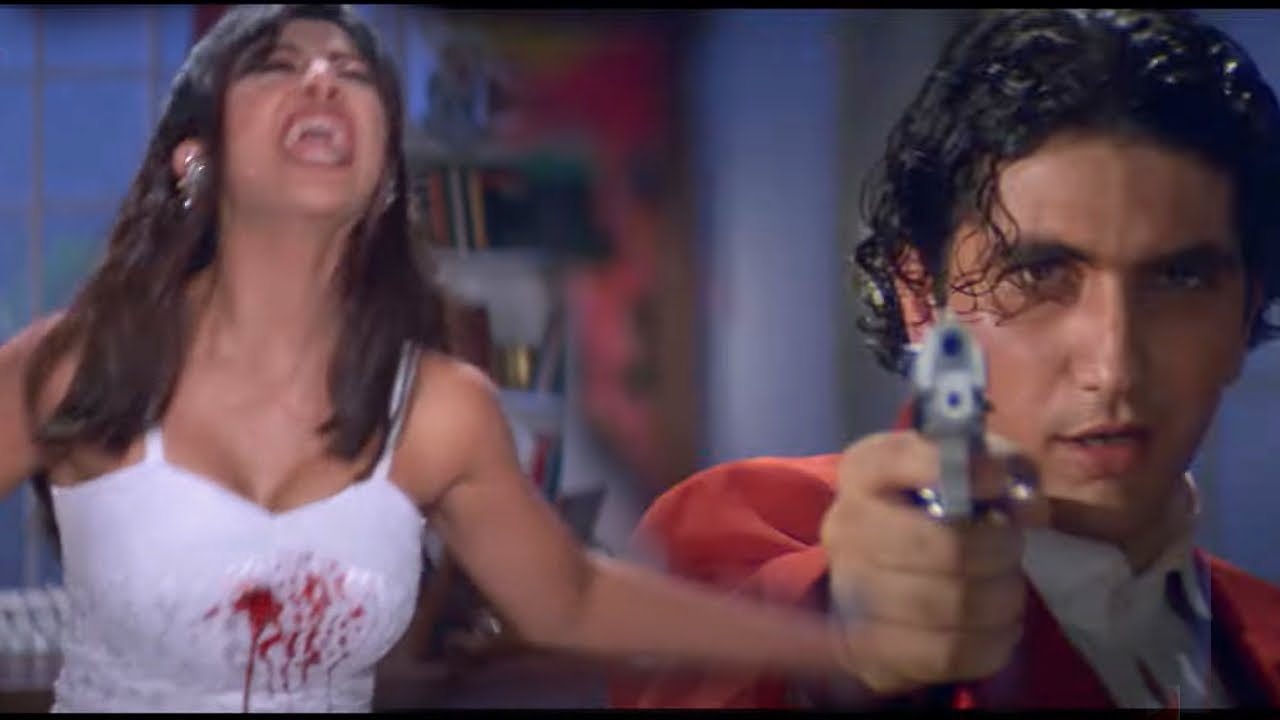 अपनी होने वाली खूबसूरत बीवी शिल्पा शेट्टी को जान से मारने की कोशिश Prithvi Movie Scene Sunil Shetty