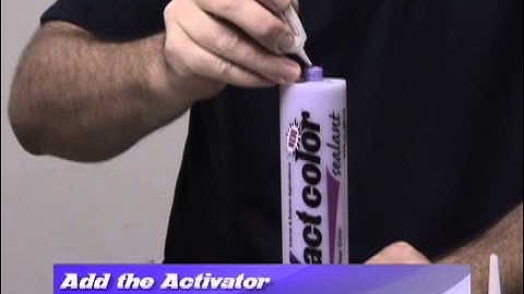 The easiest way to match caulk to any paint color--eXact color!