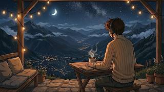 Smooth Lofi — Alpine Terrace Night Beats Vol. 2 🌙 1 Hour Jazz Hop to Study &amp; Relax