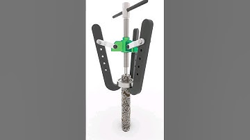 Bearing Puller Design and Animation | Solidworks | Keyshot | Industrial Design | CAD