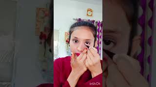 Used Bobby pin for inner corner eyes # hack #youtubeshorts #viral Used Bobby pin for inner corner eyes # hack #youtubeshorts #viral
