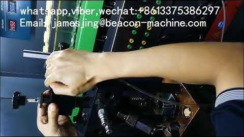 CR918 common rail injector pump test bench with eui eup cambox