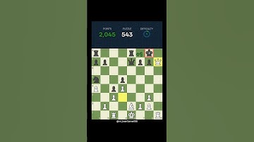 Chess puzzle solved  543/500k || #chess #chessgames #games #chessproblems #chessgame